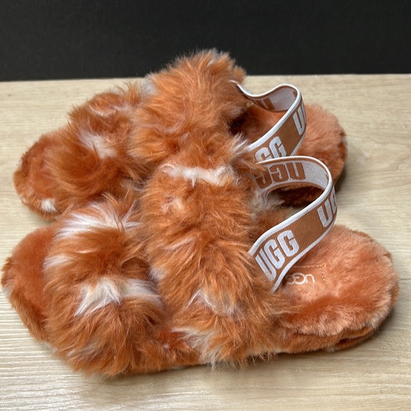 UGG Oh Yeah spots slippers, womens size 6 - Picture 6 of 8